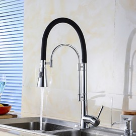 Centerset Single Handle One Hole with Chrome Kitchen Tap