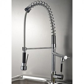 Deck Mounted Single Handle One Hole with Chrome Kitchen Tap