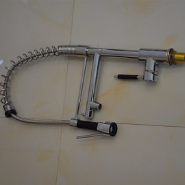 Deck Mounted Single Handle One Hole with Chrome Kitchen Tap