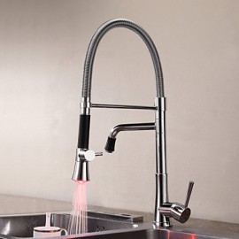 Deck Mounted Single Handle One Hole with Chrome Kitchen Tap