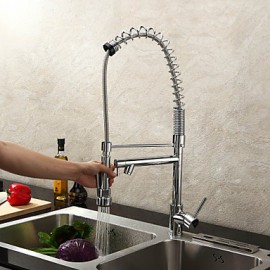 Deck Mounted Single Handle One Hole with Chrome Kitchen Tap