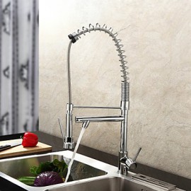 Deck Mounted Single Handle One Hole with Chrome Kitchen Tap