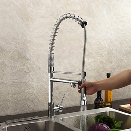 Deck Mounted Single Handle One Hole with Chrome Kitchen Tap