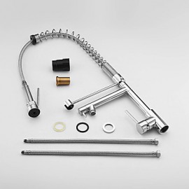 Deck Mounted Single Handle One Hole with Chrome Kitchen Tap