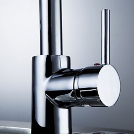 Deck Mounted Single Handle One Hole with Chrome Kitchen Tap