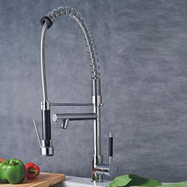 Deck Mounted Single Handle One Hole with Chrome Kitchen Tap