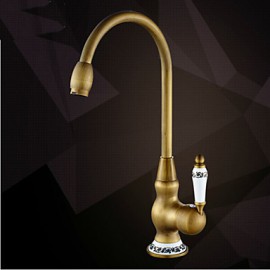 Kitchen Tap Contemporary Pre Rinse Brass Brushed