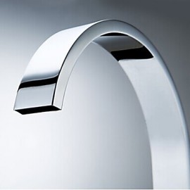 Deck Mounted Single Handle One Hole with Chrome Kitchen Tap