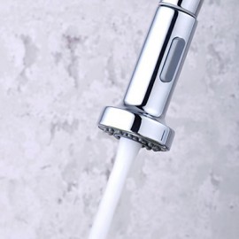 Deck Mounted Single Handle One Hole with Chrome Kitchen Tap