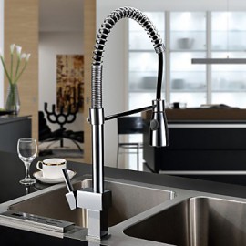 Deck Mounted Single Handle One Hole with Chrome Kitchen Tap