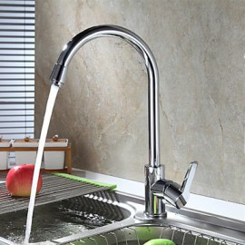 Sprinkle Deck Mounted Single Handle One Hole with Brushed Kitchen Tap