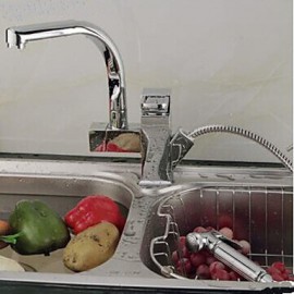 Wall Mounted Single Handle One Hole with Chrome Kitchen Tap