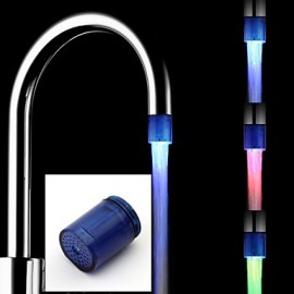 Battery-Free Stylish Water Powered Kitchen Colorful LED Tap Light