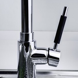 Deck Mounted Single Handle One Hole with Chrome Kitchen Tap