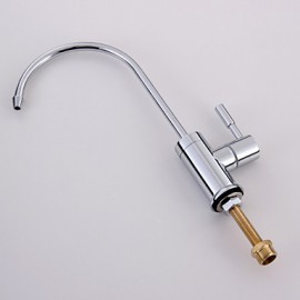 Deck Mounted Single Handle One Hole with Chrome Kitchen Tap