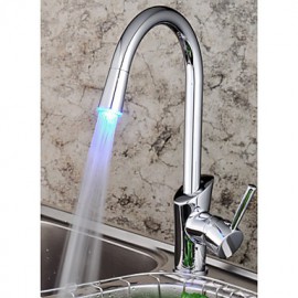 Centerset Single Handle One Hole with Chrome Kitchen Tap