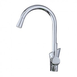 Centerset Single Handle One Hole with Chrome Kitchen Tap