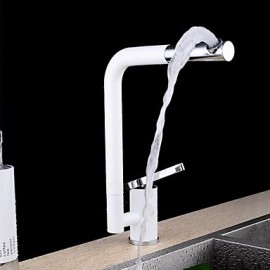 Deck Mounted Single Handle One Hole with Painting Kitchen Tap