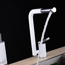 Deck Mounted Single Handle One Hole with Painting Kitchen Tap