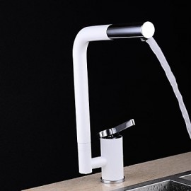 Deck Mounted Single Handle One Hole with Painting Kitchen Tap