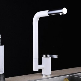 Deck Mounted Single Handle One Hole with Painting Kitchen Tap