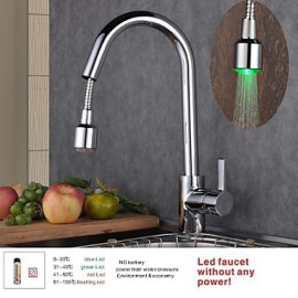 Deck Mounted Single Handle One Hole with Chrome Kitchen Tap