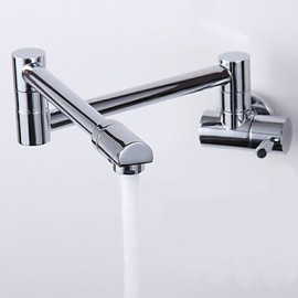 American Standard Deck Mounted Two Handles One Hole with Chrome Kitchen Tap