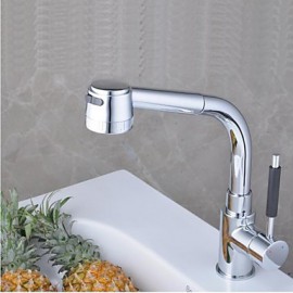 Deck Mounted Single Handle One Hole with Chrome Kitchen Tap