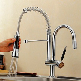 Deck Mounted Single Handle One Hole with Chrome Kitchen Tap