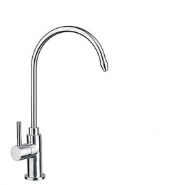 Deck Mounted Single Handle One Hole with Stainless Steel Kitchen Tap