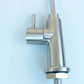 Deck Mounted Single Handle One Hole with Stainless Steel Kitchen Tap