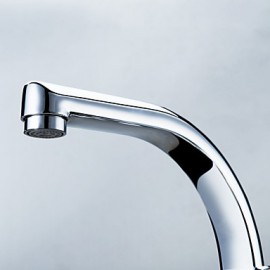 Deck Mounted Single Handle One Hole with Chrome Kitchen Tap