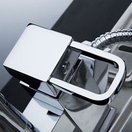 Deck Mounted Single Handle One Hole with Chrome Kitchen Tap