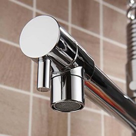 Deck Mounted Single Handle One Hole with Chrome Kitchen Tap