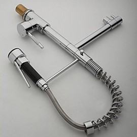 Deck Mounted Single Handle One Hole with Chrome Kitchen Tap