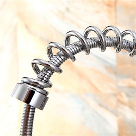 Warpeu Deck Mounted Single Handle One Hole with Chrome Kitchen Tap