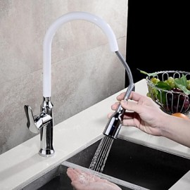 Deck Mounted Single Handle One Hole with Painting Kitchen Tap