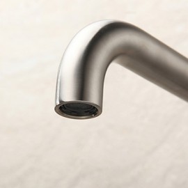 Sink Tap Centerset with Brushed Single Handle One Hole