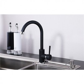 Painting Single Handle Brass Kitchen Tap Mixer