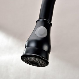 Deck Mounted Single Handle One Hole with Oil-rubbed Bronze Kitchen Tap