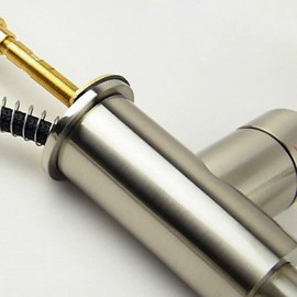 American Standard Deck Mounted Single Handle One Hole with Nickel Brushed Kitchen Tap