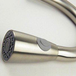 American Standard Deck Mounted Single Handle One Hole with Nickel Brushed Kitchen Tap