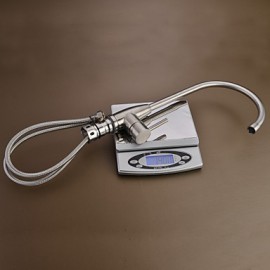 High Quality Fashion Brushed Finish Stainless Steel 360 Degree Rotatable Kitchen Sink Tap