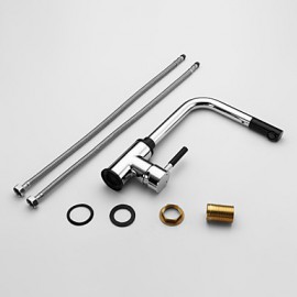 Deck Mounted Single Handle One Hole with Chrome Kitchen Tap