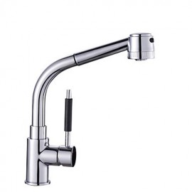 Widespread Single Handle One Hole with Chrome Kitchen Tap