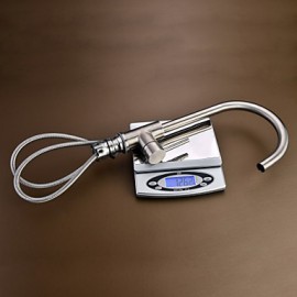 High Quality Fashion Brushed Finish Stainless Steel 360 Degree Rotatable Kitchen Sink Tap