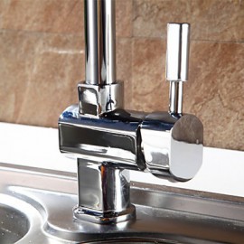 Charmingwater Deck Mounted Single Handle One Hole with Chrome Kitchen Tap