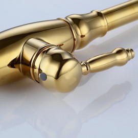 American Standard Deck Mounted Single Handle One Hole with Ti-PVD Kitchen Tap