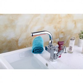 Total Copper Silver Multifunction Face Basin Hot Cold Water Tap