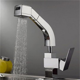 Deck Mounted Single Handle One Hole with Chrome Kitchen Tap